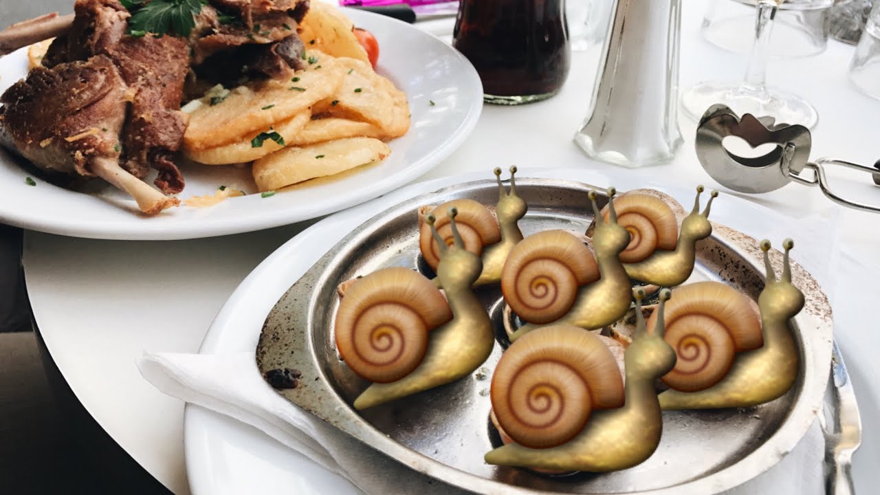 Eating Snails, Sightseeing & Disneyland Paris - YouTube