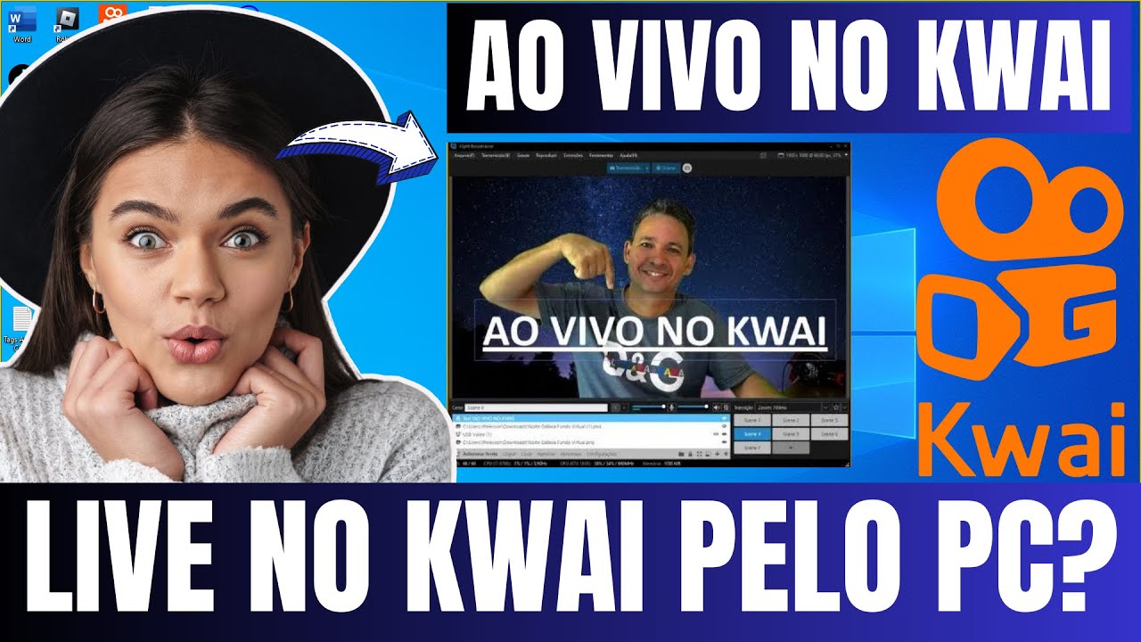 live pelo pc no kwai