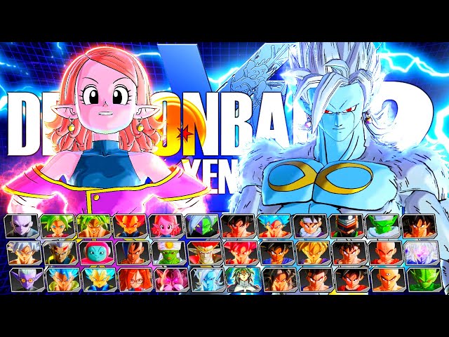 Dragon Ball Xenoverse 2 - All Characters & Stages (All DLC 2016-2023) 