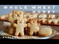 まるでビスケット！？香ばしい全粒粉はちみつクッキーの作り方＊How to make Whole wheat honey Cookie＊