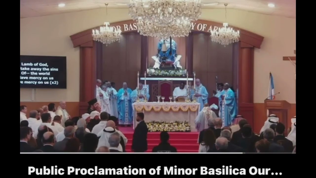 Our Lady of Arabia Church 17 January 2026 Minor Basilica proclamation 