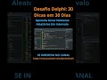 Aprenda Gerar Números Aleatórios Em Intervalo Dica 5/30