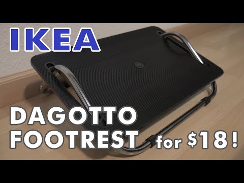 DAGOTTO Foot-rest, blue - IKEA