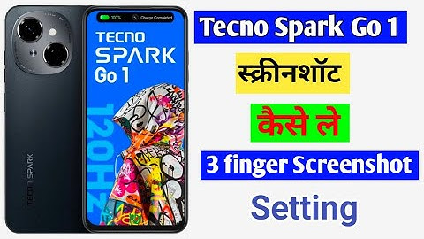 Tecno spark go 1 me screen shot kaise le / how to take 3 finger screenshot in tecno spark go 1 5g