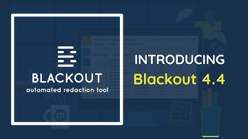 Introducing Blackout 4.4: Blackout Analyze