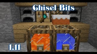 Chisel Bits Mod Review para minecraft 1.11.2
