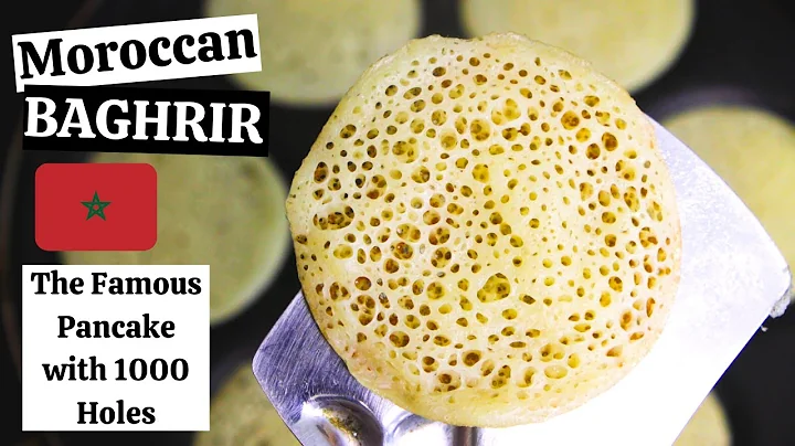 MOROCCAN PANCAKES BAGHRIR || Spongy Semolina Pancakes || Baghrir - Thousand Holes Pancakes || #DIFK