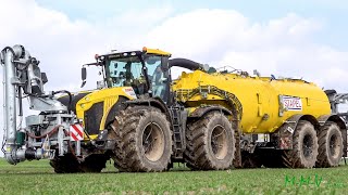 MMV GmbH / Gelber Claas Xerion 5000 mit Stapel 2 Prototyp Güllewagen &amp; Vogelsang