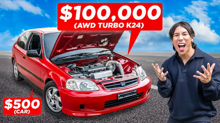 When You Spend $100,000 on a $500 Civic... (Full Drive & Build)