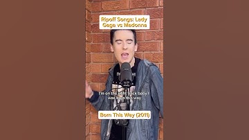 Ripoff Songs: Born This Way / Lady Gaga vs Express Yourself / Madonna #ladygaga #madonna #ripoff