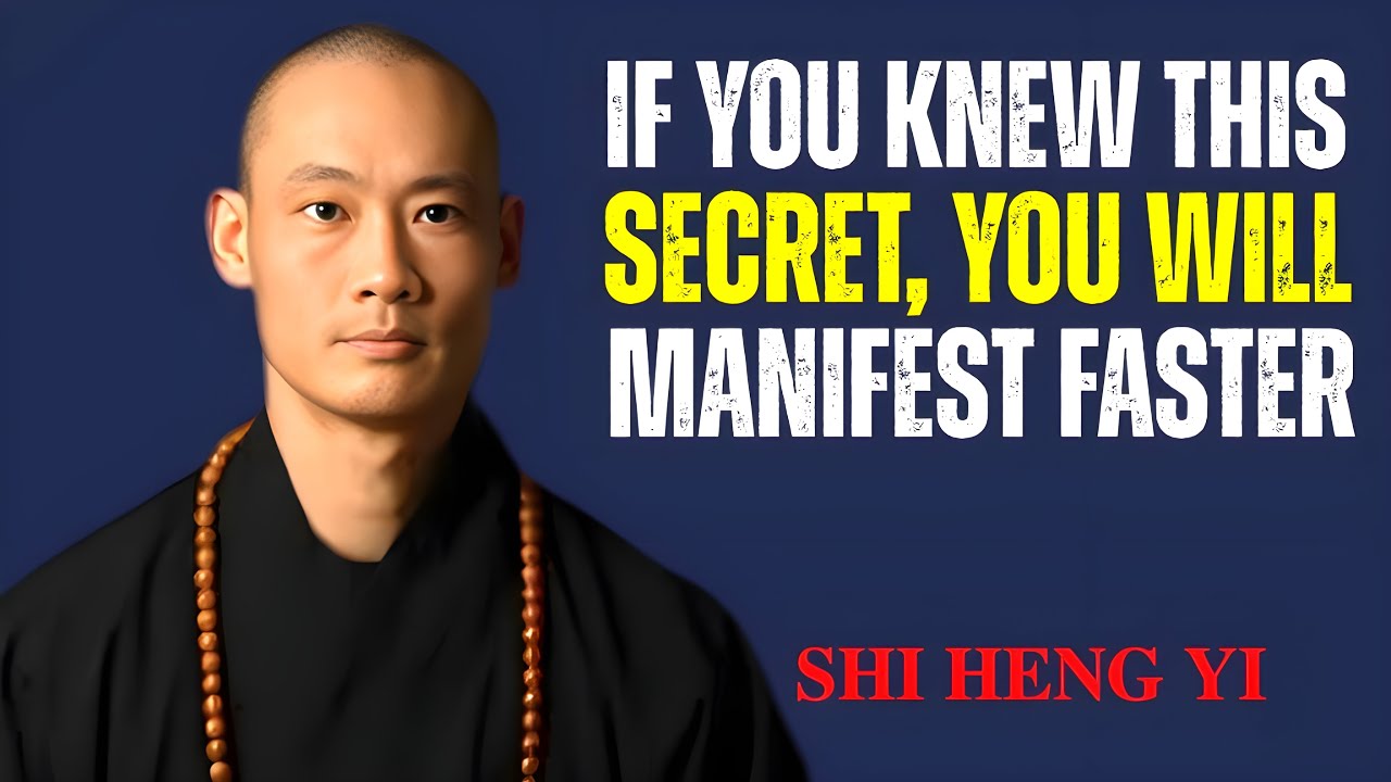 If You Knew This Secret, You Will Manifest Faster |Shi Heng Yi
