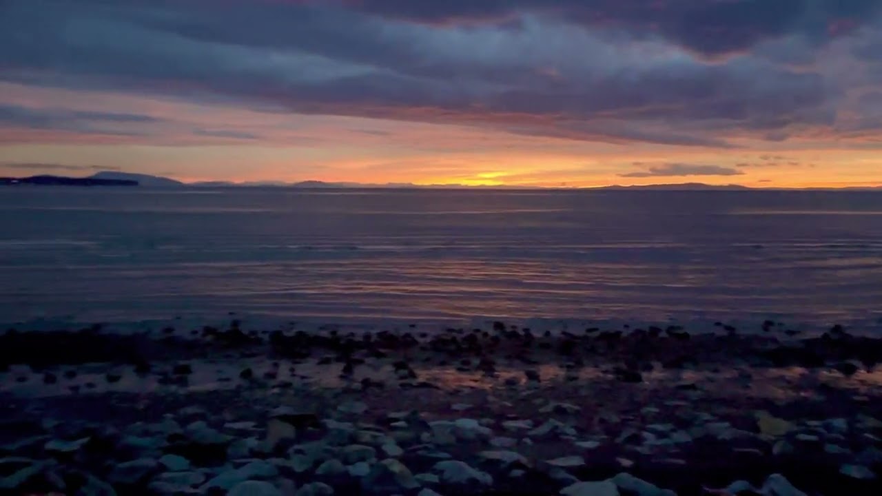 White Rock Beach, Semiahmoo Bay Wednesday 5:10pm