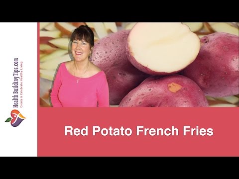 Healthy Red Potato French Fries
