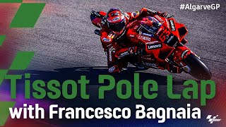 Francesco Bagnaia's Tissot Pole Lap | 2021 #AlgarveGP