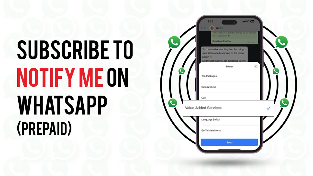 Subscribe to Notify Me on WhatsApp (Prepaid) - YouTube