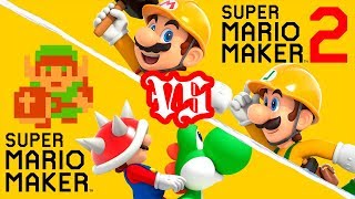 Super Mario Maker 2 VS Super Mario Maker - REVIEW \/ COMPARISON