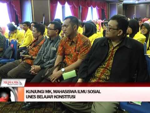 -Kunjungi MK, Mahasiswa Ilmu Sosial Unes Belajar Konstitusi