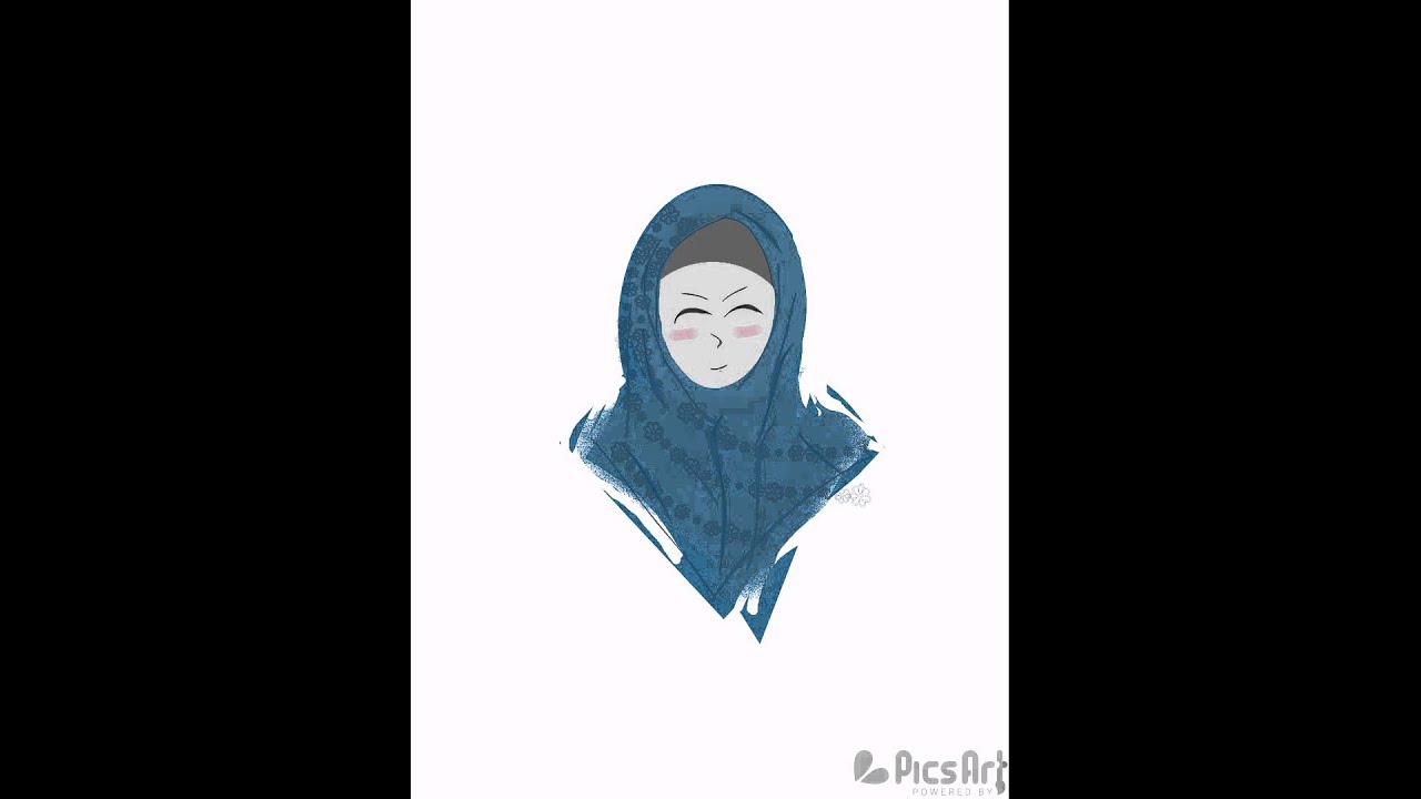 Kartun Muslimah With Picsart 4 ByErL YouTube