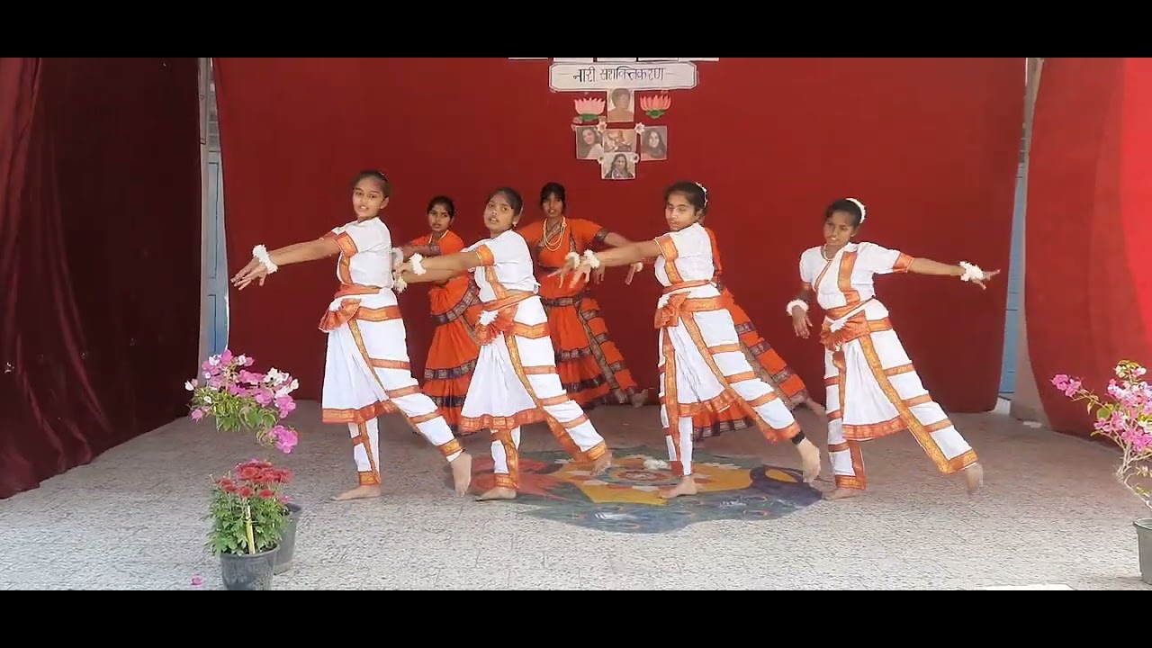 dance by jnv students - YouTube