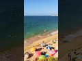Temperatura da água do Mar no Algarve este fim de semana é de 24 graus, Praia de Armação, Silves,