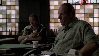 Sopranos quote, Tony: Don't let us interfere with your golf game