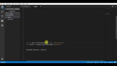 React JS In Urdu ~  Hello World (Part 2 of 3)
