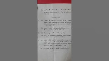 HPU MSC MATH 2ND SEM QUESTION PAPER 2025 LINEAR ALGEBRA AND METRIX ANALYSIS
