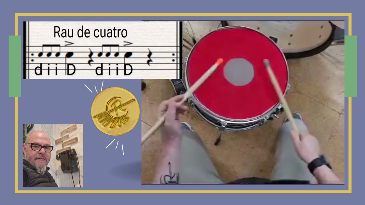 Cómo tocar el tambor en Semana Santa.