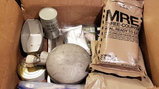 Ration MRE Review  Saturday Night Smoke Show Live