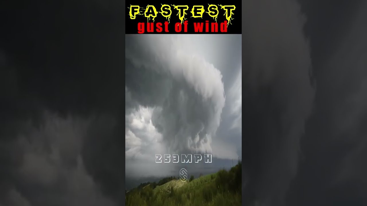 Fastest gust of wind ever recorded 