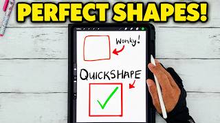 Procreate Tutorial for Beginners: Draw Perfect Shapes with QuickShape