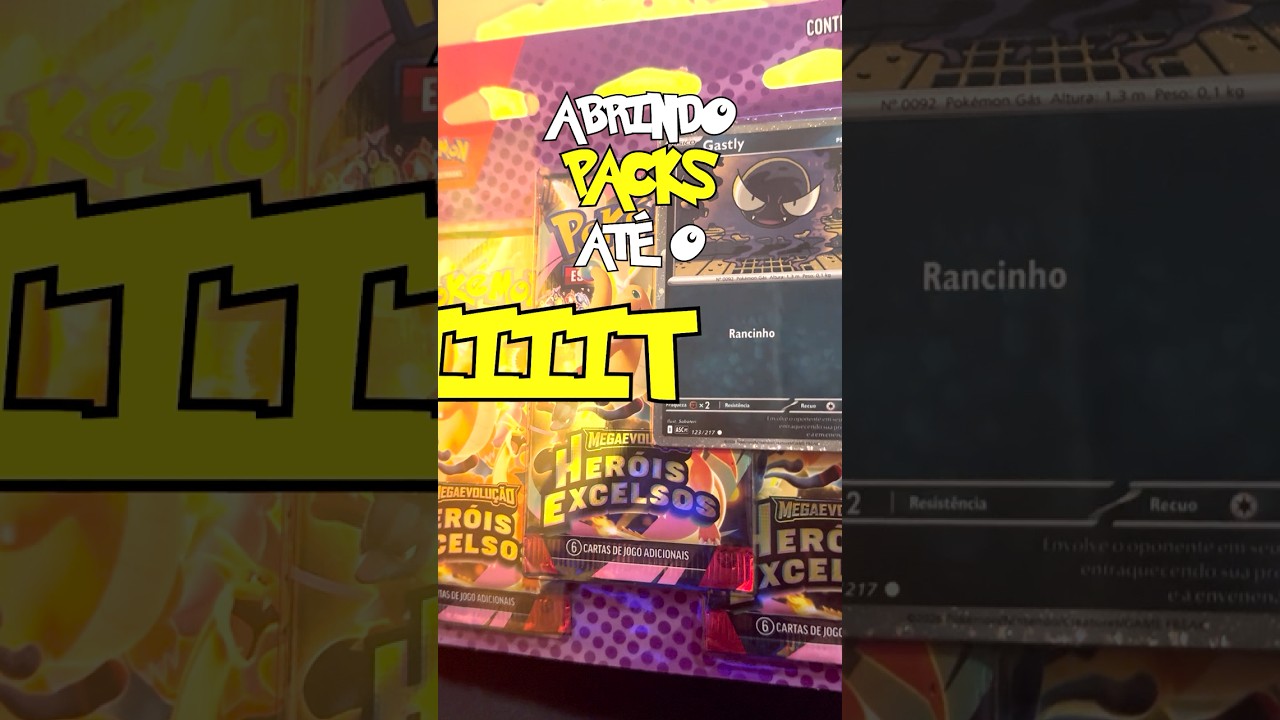 Abrindo Packs até o Hit! - #1 - Triple Pack de Heróis Excelsos