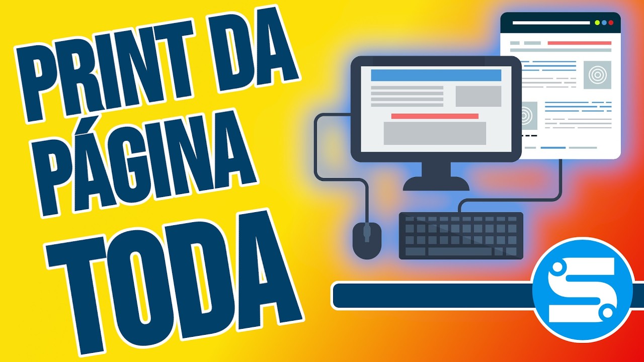 Como TIRAR PRINT de uma PÁGINA INTEIRA em 1 CLIQUE! (e salvar em PDF ...