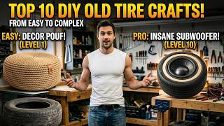 Don't Throw Away Old Tires! Top 10 Brilliant DIY Upcycle Ideas