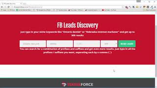 🕵 FREE Facebook LEAD SCRAPER SOFTWARE - FB Leads Discovery | 500+ Niche-Targeted Leads (DAILY) screenshot 1