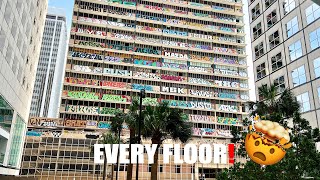 Miami Graffiti Building... Every Floor Painted!