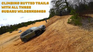 Subaru Wilderness Off Road  Forester Wilderness Off Roading and Climbing?