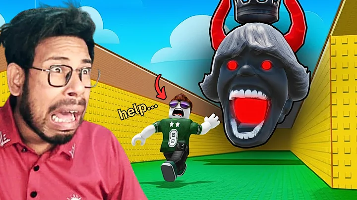 DONT GET CRUSHED BY THE SCARY 67 BRAINROT KID IN ROBLOX 😱