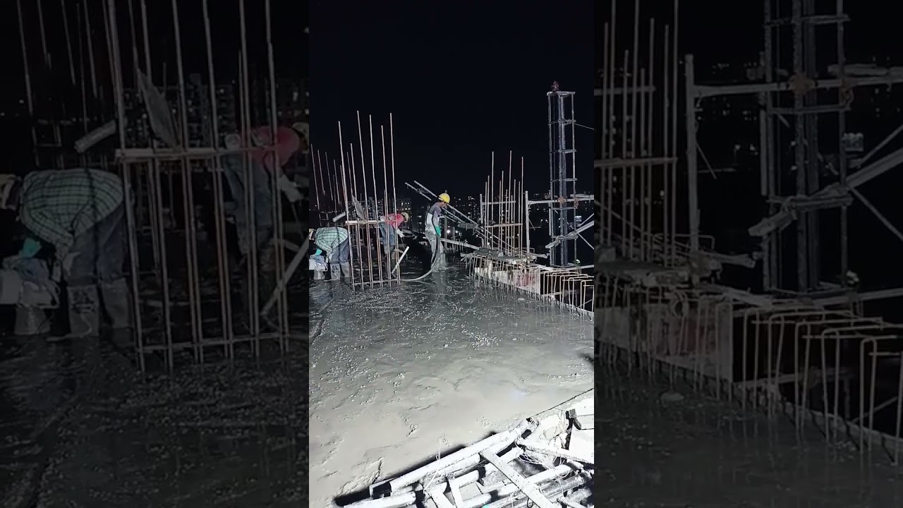 how to use vibrator in slab casting 