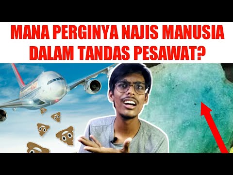 Najis Manusia Dibuang Di Udara? Mana Perginya Najis Manusia Dalam Tandas Pesawat? informasi | Malay