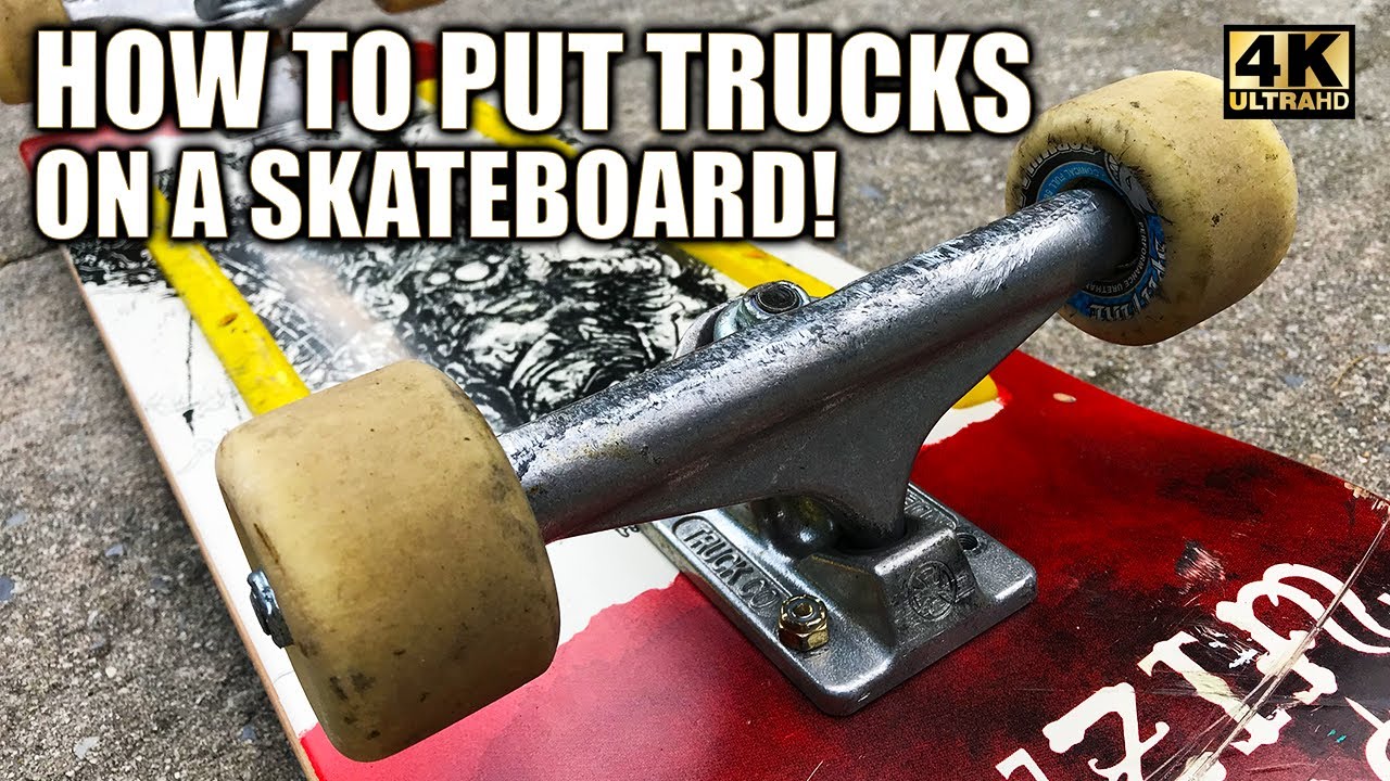 How to Put Trucks on a Skateboard! YouTube