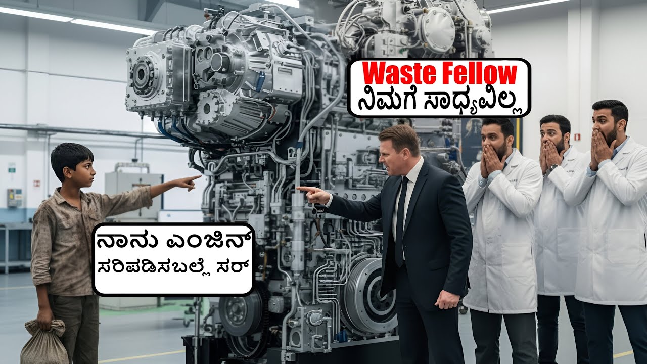 ನಾನು ಎಂಜಿನ್ ಸರಿಪಡಿಸಬಲ್ಲೆ ಸರ್ | Arrow Kannada