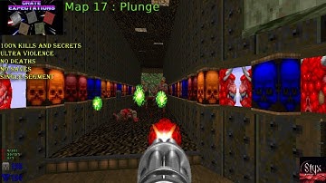 Doom 2 Crate Expectations Map 17 : Plunge ( Ultra Violence 100% )