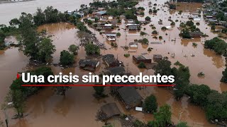 Todavía no se pueden cuantificar los daños y en Brasil seguirá lloviendo; van más de 100 mu3rt0s