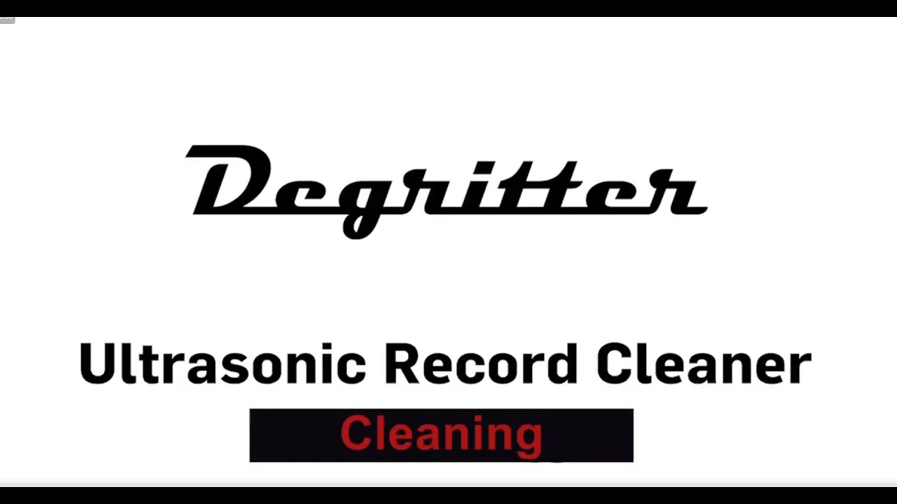 Degritter quiere limpiar tus vinilos usando solo agua y ultrasonidos