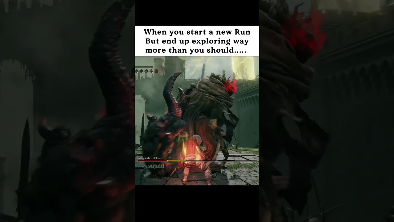 Bro advised me to Explore - Elden Ring