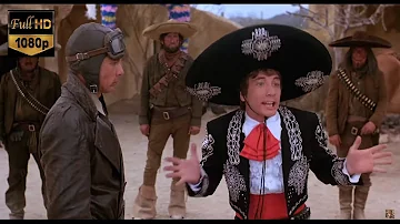 Three Amigos-I don't shoot at people-man's gun-waited for years-sissy gun-Chevy Chase & Steve Martin