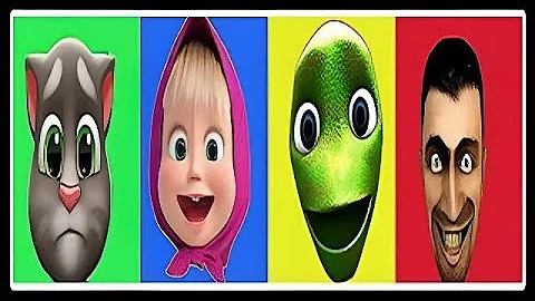 DAME TU COSITA 👀 Wrong Body Parts Dance Funny Puzzle Wrong Heads