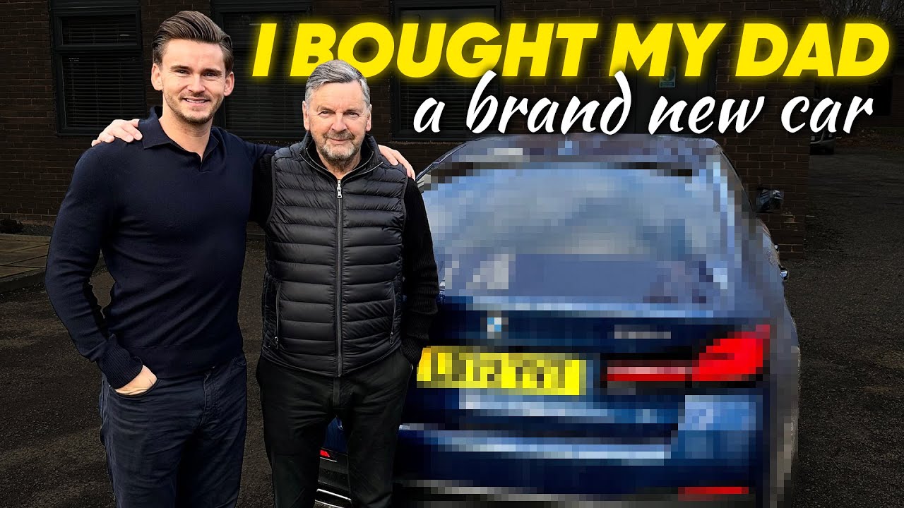 Surprising My Dad With A Brand New Car! - YouTube