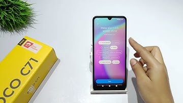 How to set auto change wallpaper in poco c71 |  poco c71 5g glance for poco ki setting kaise kare